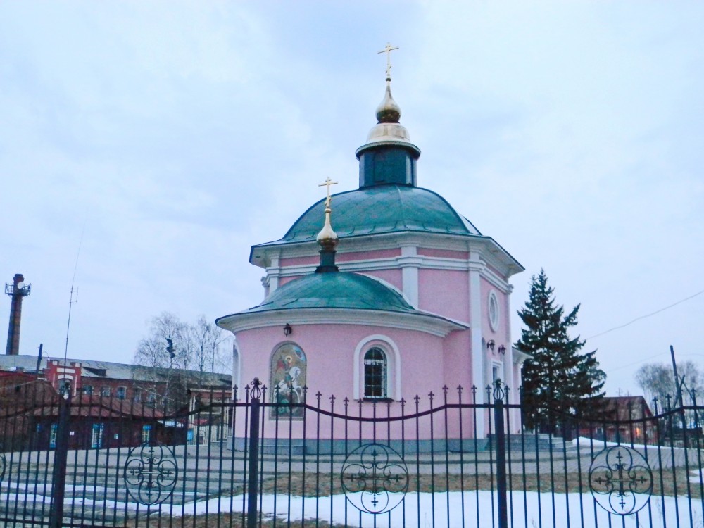 Зелёный Бор. Церковь Георгия Победоносца. фасады