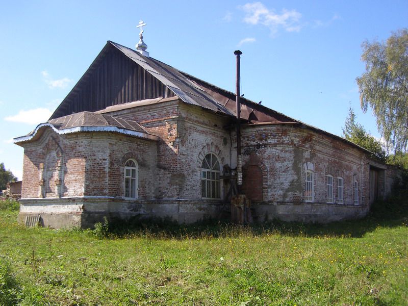 Церковь Феодоровской иконы Божией Матери, Хомутово (Островский район, Костромская область). фасады