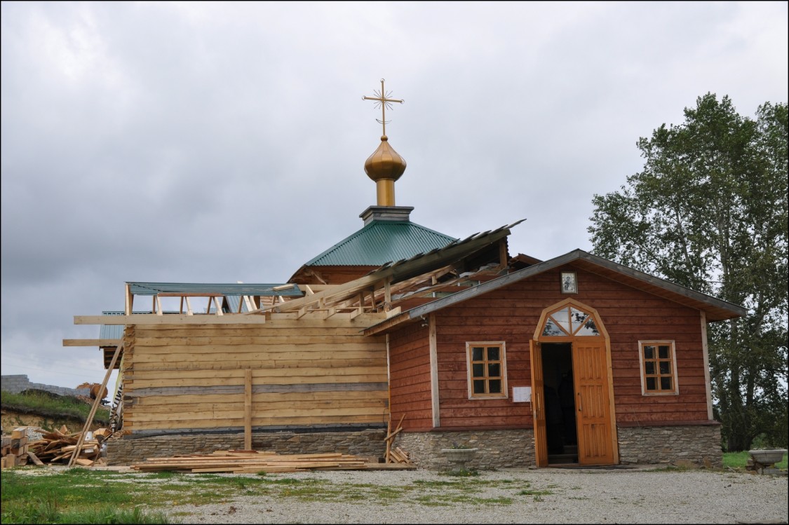 Сарсы Вторые. Сарсинский Боголюбский монастырь. фасады, Церковь Иверской иконы Божьей иатери