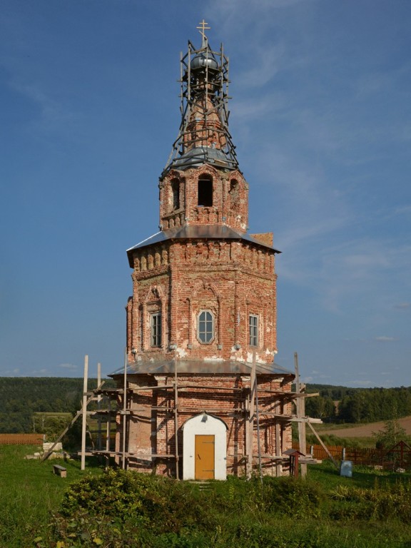 Чиркино. Церковь Василия Великого. дополнительная информация, Вид с запада