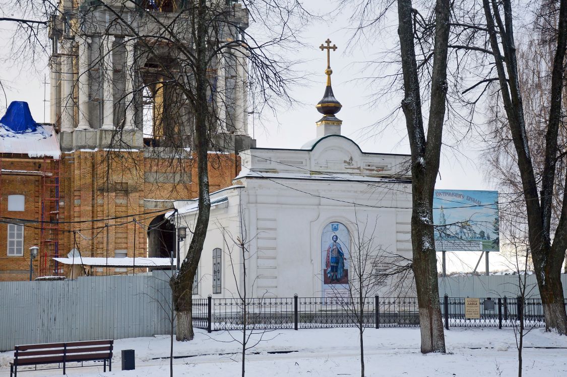 Кострома. Часовня Александра Невского в Центральном парке. фасады