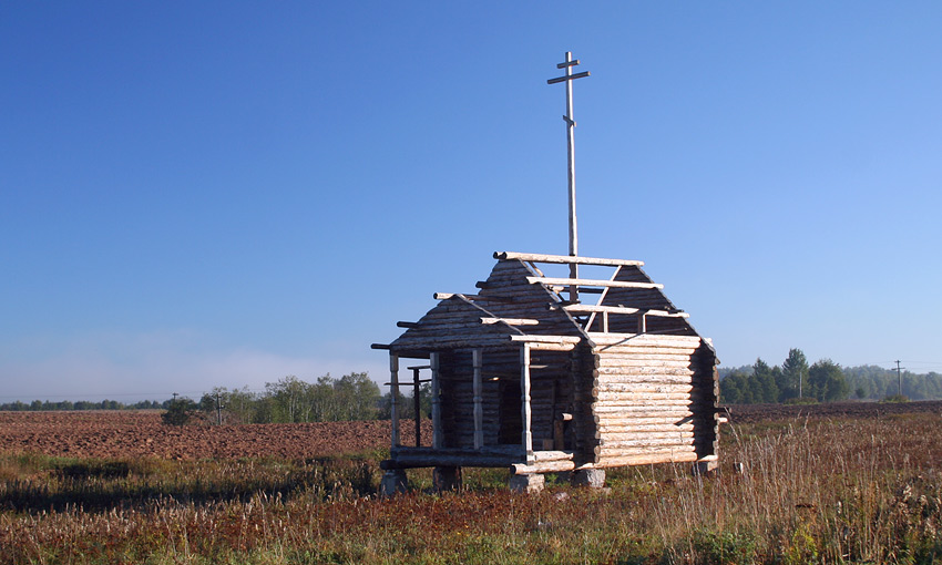 Часовня Иоанна Предтечи, Ёгольник (Солецкий район, Новгородская область). дополнительная информация, Во время строительства