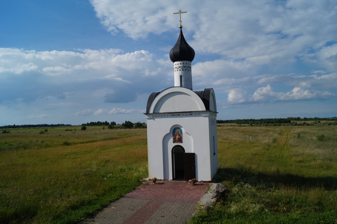 Изборск. Часовня Державной иконы Божией Матери. фасады