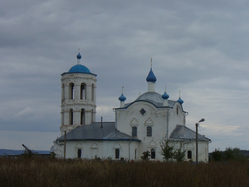 Полянки. Церковь Покрова Пресвятой Богородицы. фасады