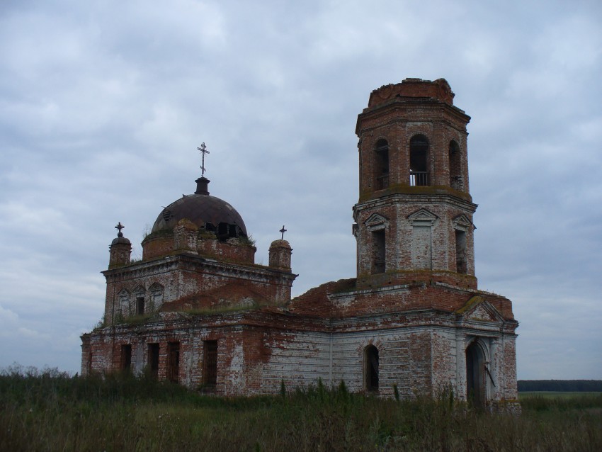 Церковь Михаила Тверского, Щербеть (Спасский район, Республика Татарстан). фасады