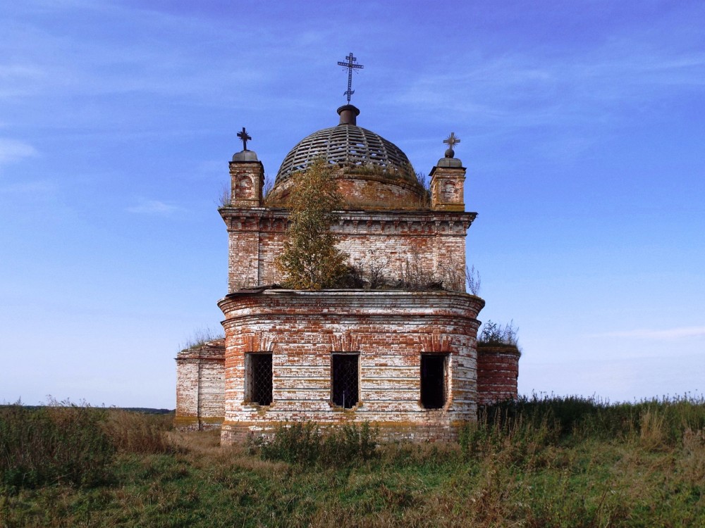 Церковь Михаила Тверского, Щербеть (Спасский район, Республика Татарстан). фасады