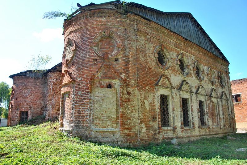 Церковь Николая Чудотворца, Николо-Жупань (Одоевский район, Тульская область). фасады