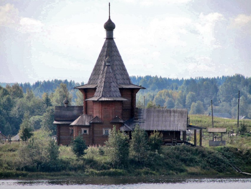 Погост (Колодозеро). Церковь Рождества Пресвятой Богородицы. фасады, вид с севера