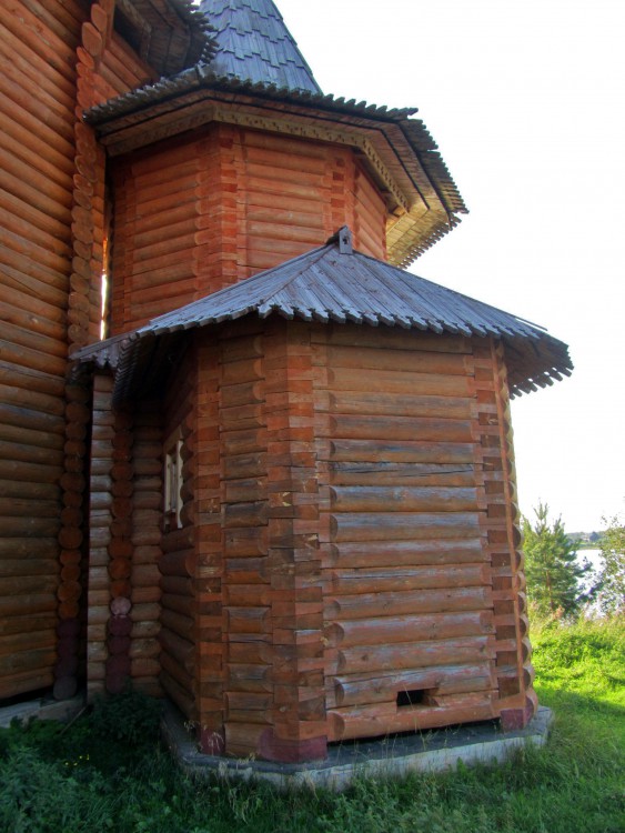 Колодозеро (Погост). Церковь Рождества Пресвятой Богородицы. архитектурные детали, апсида северного придела