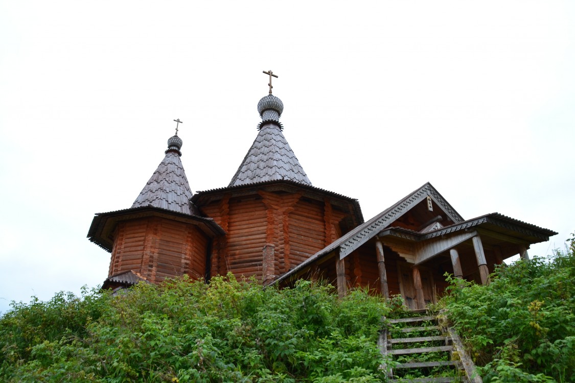 Колодозеро (Погост). Церковь Рождества Пресвятой Богородицы. фасады