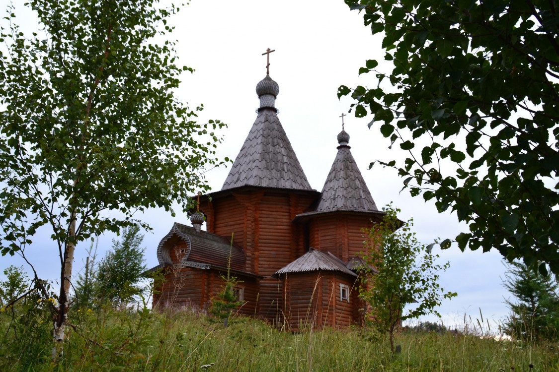 Погост (Колодозеро). Церковь Рождества Пресвятой Богородицы. фасады