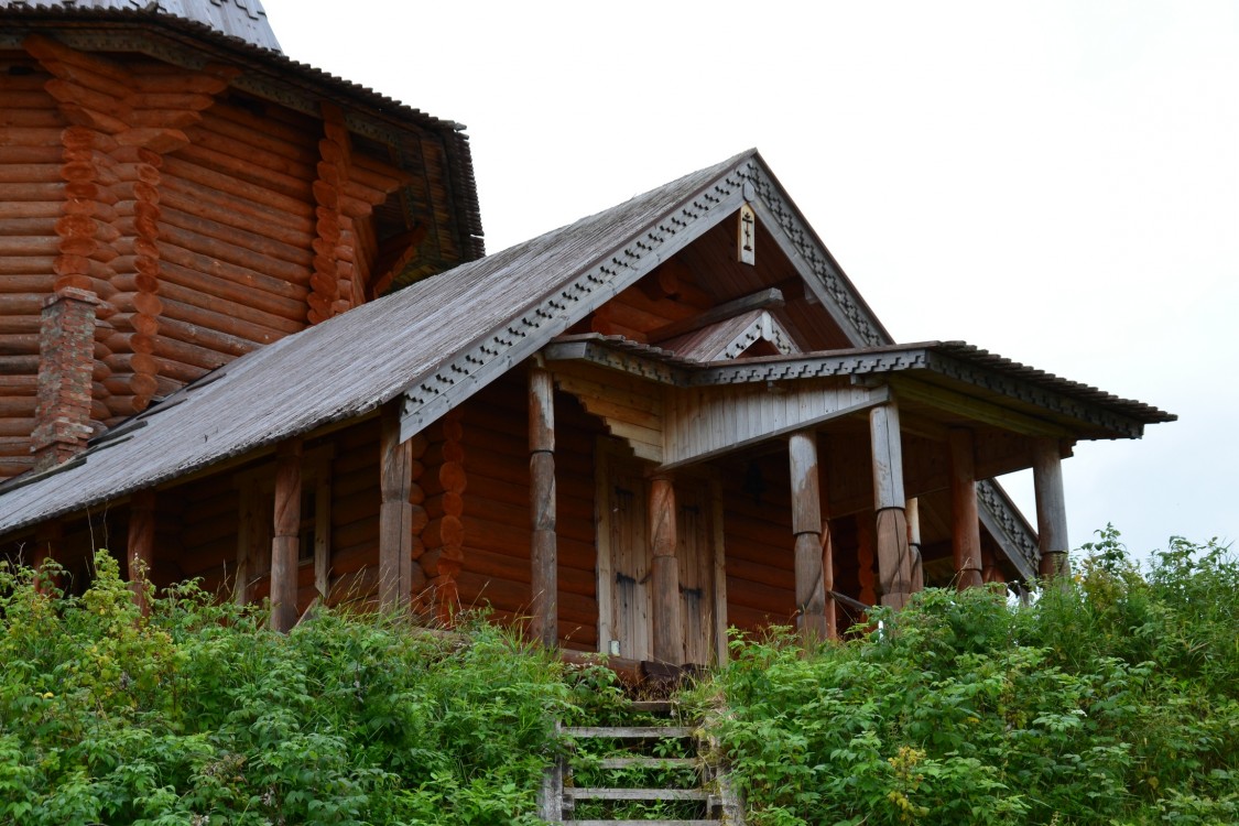 Колодозеро (Погост). Церковь Рождества Пресвятой Богородицы. архитектурные детали