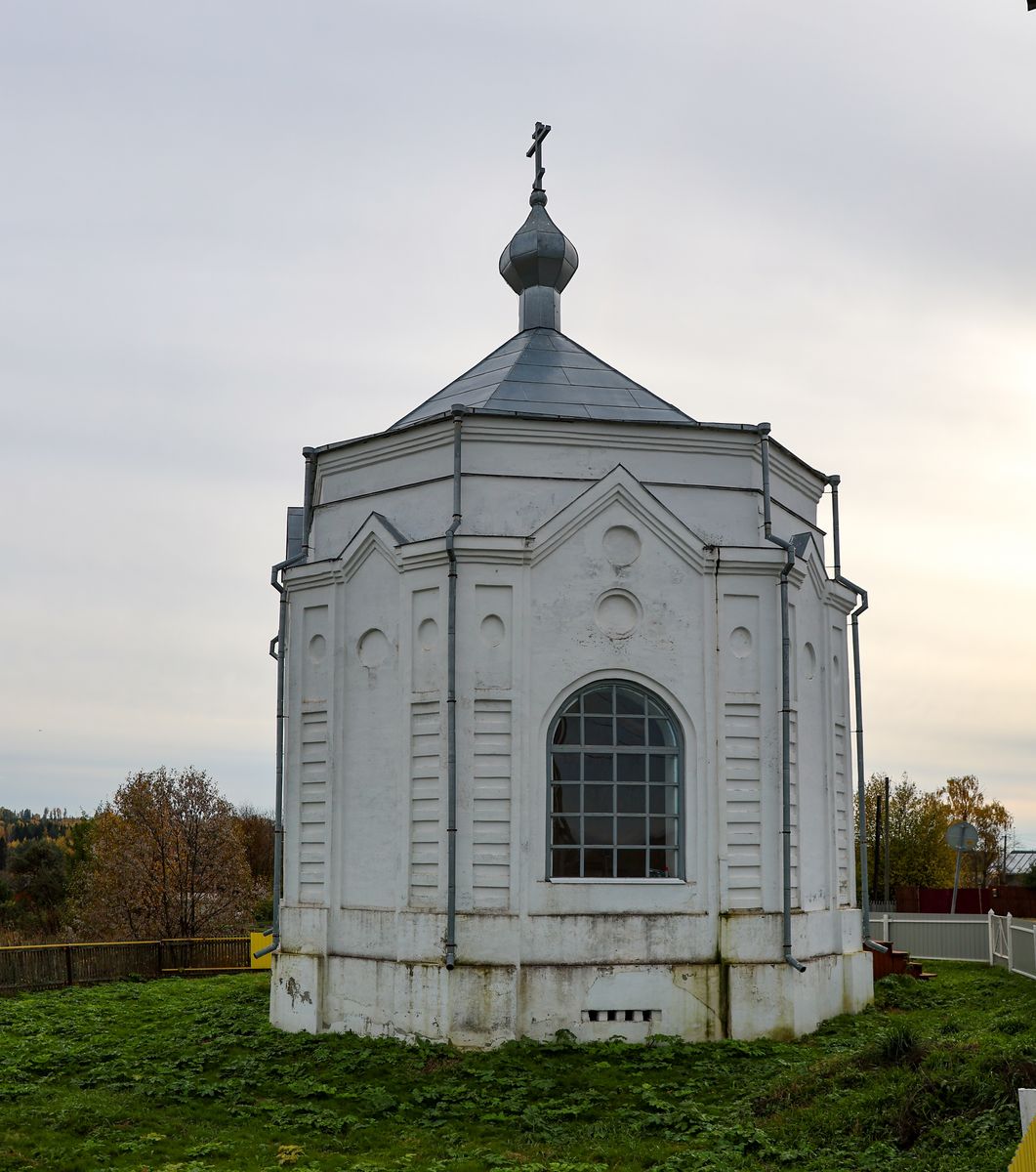 Часовня Александра Невского, Шелюбинская (Вельский район, Архангельская область). фасады