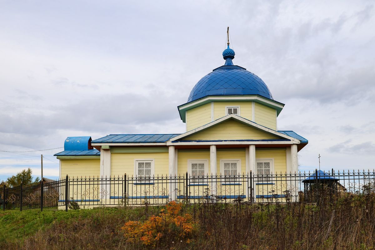 Часовня Пантелеимона Целителя, Скомовская (Вельский район, Архангельская область). фасады