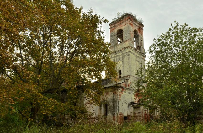 Церковь Покрова Пресвятой Богородицы, Давыдовское (Нерехтский район, Костромская область). фасады