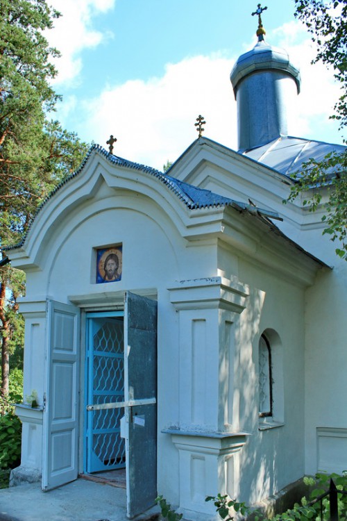 Часовня Спаса Нерукотворного Образа, Кудина Гора (Печорский район, Псковская область). архитектурные детали