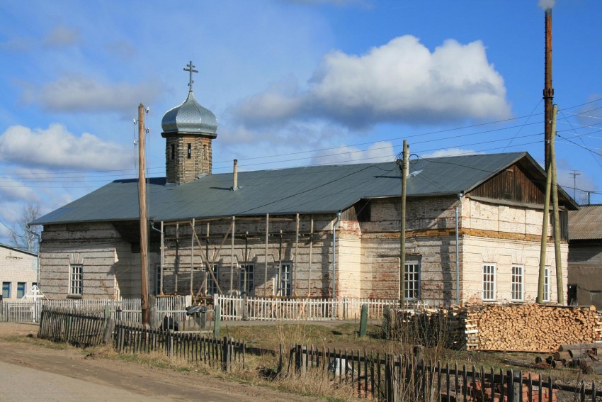 Церковь Преображения Господня, Павловск (Вилегодский район, Архангельская область). фасады