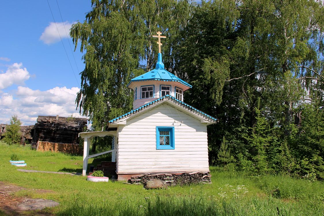 Часовня Прокопия Устюжского, Мокрая Горка (Вилегодский район, Архангельская область). фасады
