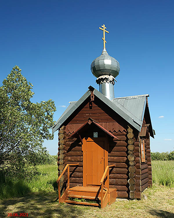 Часовня Илии Пророка, Большой Ужин (Старорусский район, Новгородская область). фасады