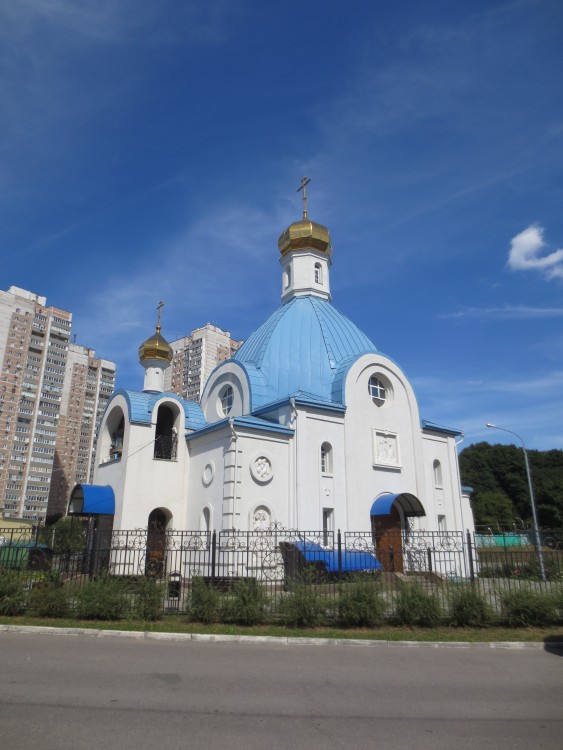 Церковь Казанской иконы Божией Матери в Тёплом Стане, Тёплый Стан (Юго-Западный административный округ (ЮЗАО), г. Москва). фасады