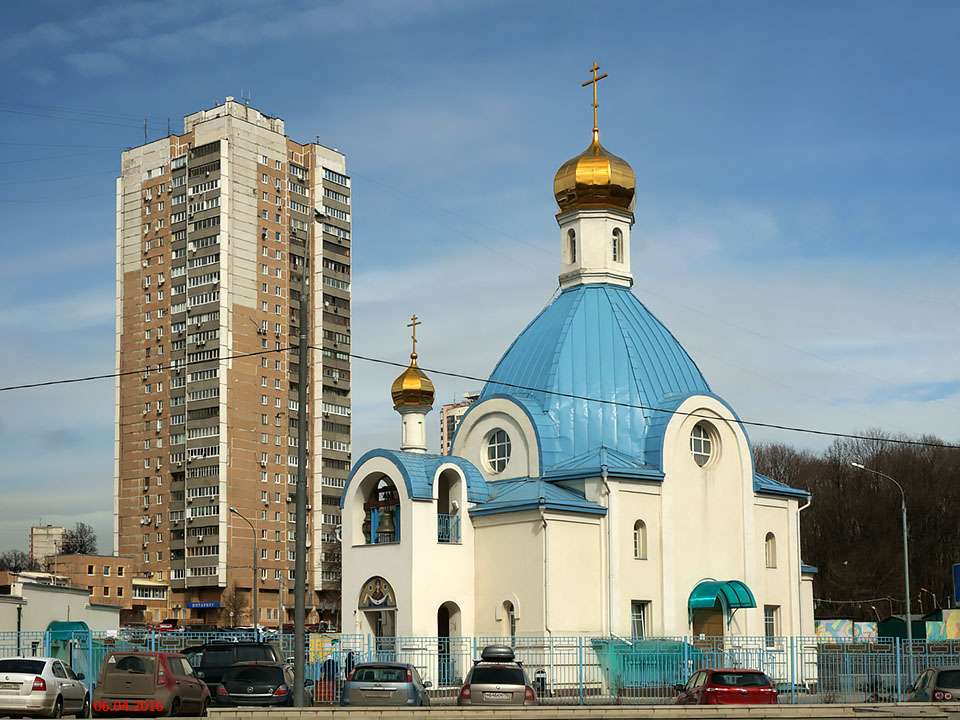 Церковь Казанской иконы Божией Матери в Тёплом Стане, Тёплый Стан (Юго-Западный административный округ (ЮЗАО), г. Москва). фасады