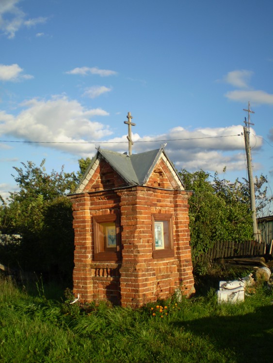 Угор. Часовенный столб в Молетееве. фасады, вид с северо-запада