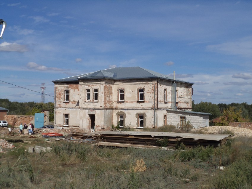 Кременской Вознесенский мужской монастырь, Кременская (Клетский район, Волгоградская область). дополнительная информация, Будущее здание библиотеки.