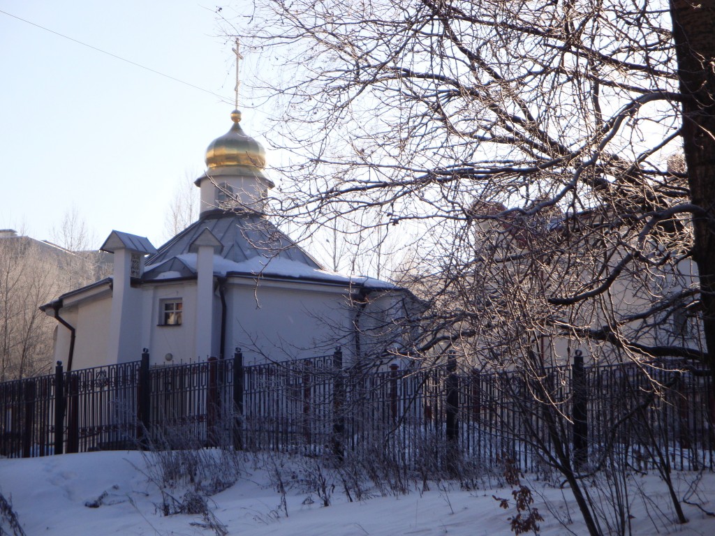 Тёплый Стан. Церковь Льва, папы Римского, в Тёплом Стане. фасады, Церковь Льва, папы Римского в Теплом Стане