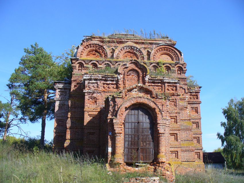 Церковь Воскресения Словущего, Кузнечиха (Спасский район, Республика Татарстан). фасады