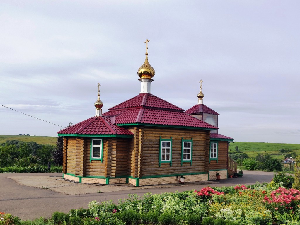 Церковь Троицы Живоначальной (новая), Лебедино (Алексеевский район, Республика Татарстан). фасады