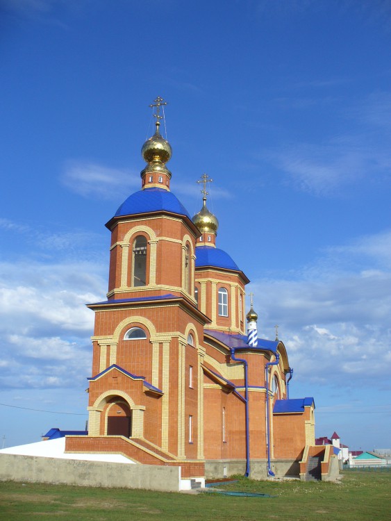 Церковь Николая Чудотворца (новая), Сиктерме-Хузангаево (Алькеевский район, Республика Татарстан). фасады