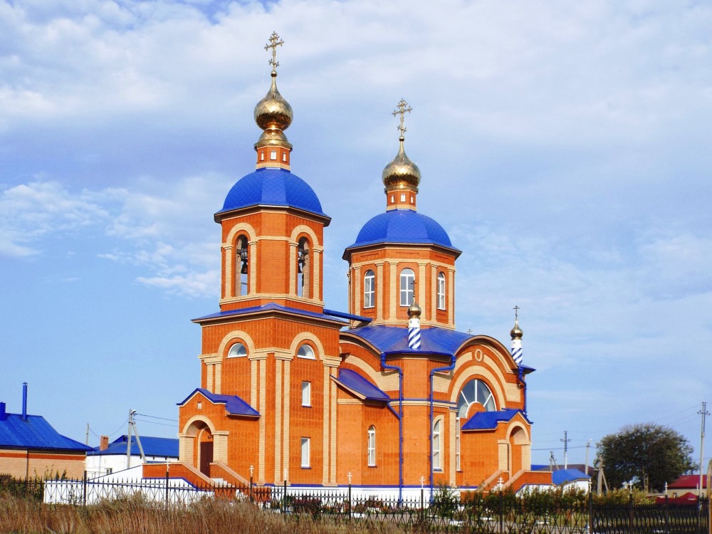 Церковь Николая Чудотворца (новая), Сиктерме-Хузангаево (Алькеевский район, Республика Татарстан). фасады