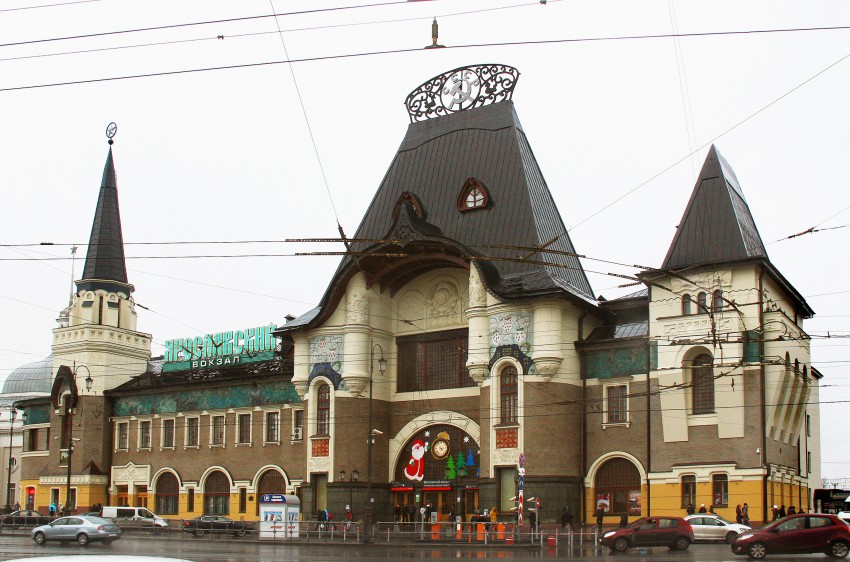 Часовня Сергия Радонежского на Ярославском вокзале, Красносельский (Центральный административный округ (ЦАО), г. Москва). фасады