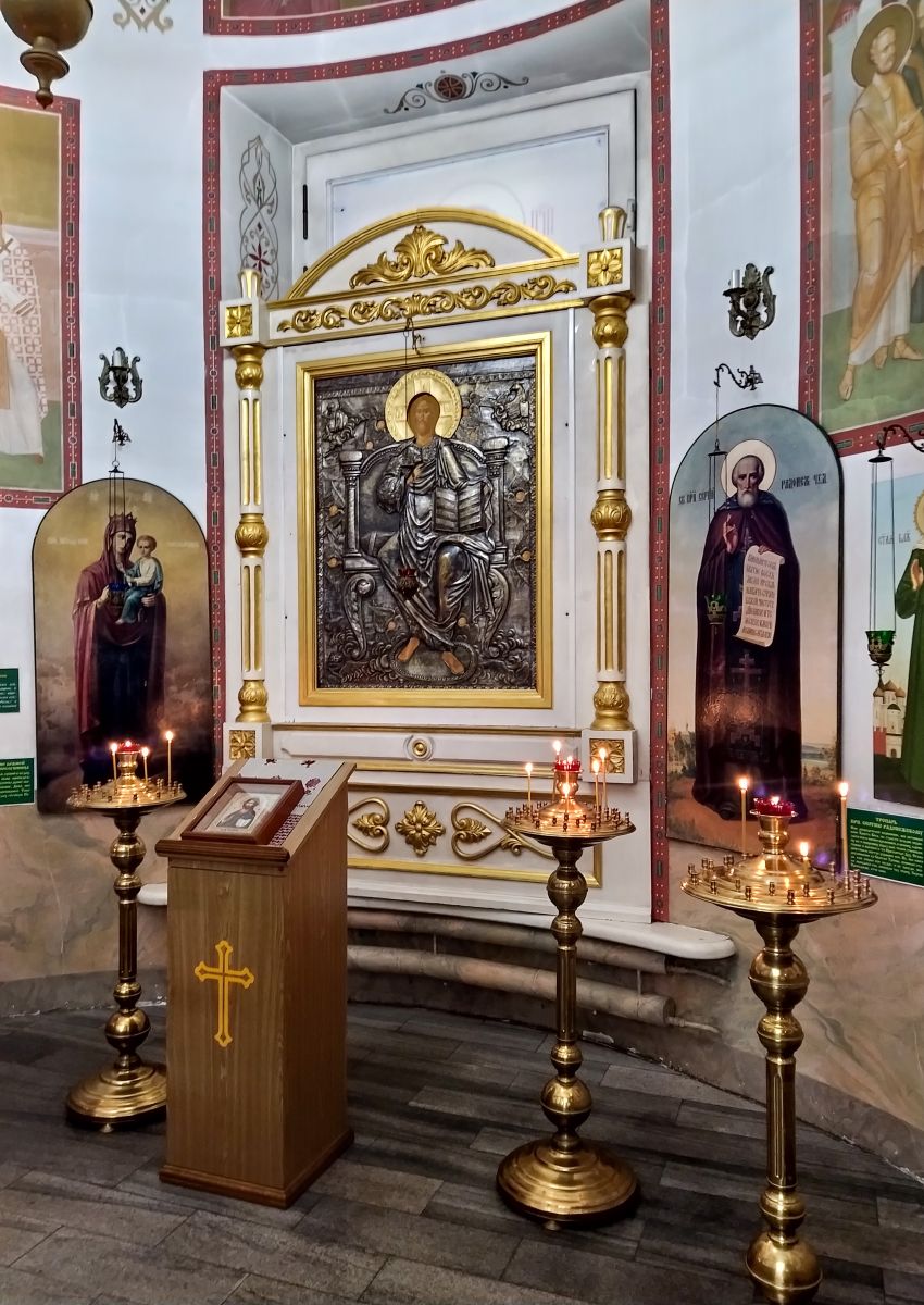 Часовня Сергия Радонежского на Ярославском вокзале, Красносельский (Центральный административный округ (ЦАО), г. Москва). интерьер и убранство
