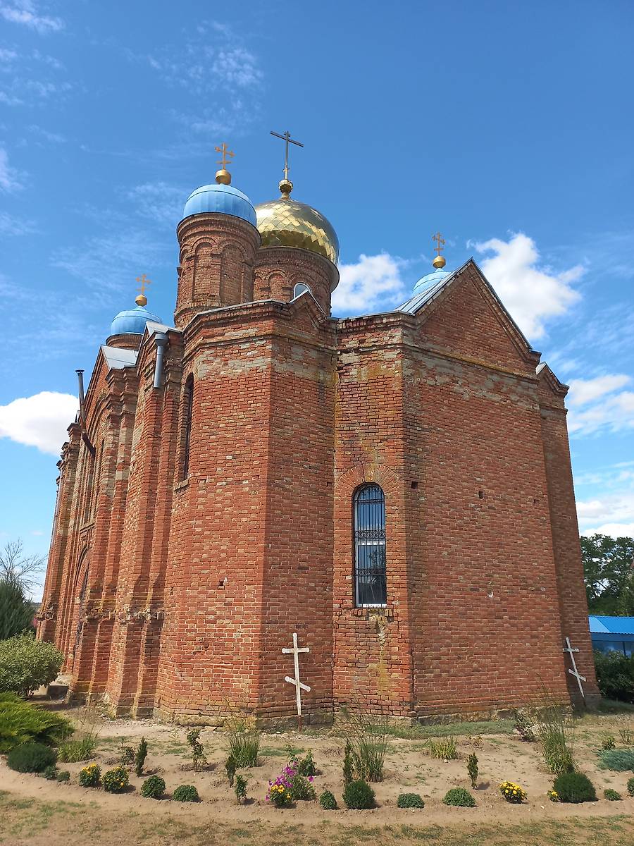 фасады. Церковь Преображения Господня, Ольховчик (Чертковский район, Ростовская область)