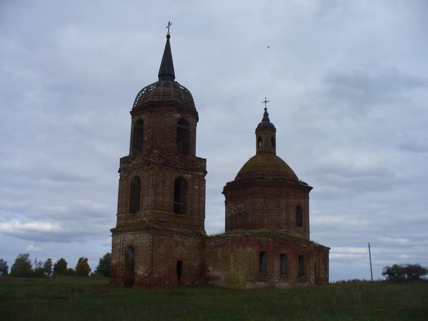 Церковь Казанской иконы Божией Матери, Большой Красный Яр (Алексеевский район, Республика Татарстан). фасады