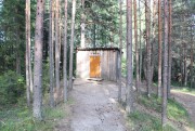 Часовня Николая Чудотворца по пути на святой источник, Вид с запада<br>, Марково, Пинежский район, Архангельская область