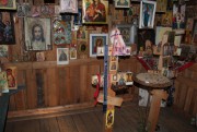 Часовня Николая Чудотворца по пути на святой источник, Интерьер часовни<br>, Марково, Пинежский район, Архангельская область