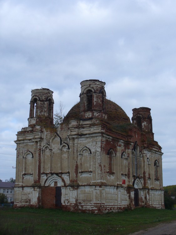 Церковь Спаса Нерукотворного Образа, Большие Полянки (Алексеевский район, Республика Татарстан). фасады