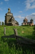 Храмовый комплекс. Церкви Николая Чудотворца и Димитрия Солунского, , Зачачье, Холмогорский район, Архангельская область