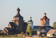 Храмовый комплекс. Церкви Николая Чудотворца и Димитрия Солунского - Зачачье - Холмогорский район - Архангельская область