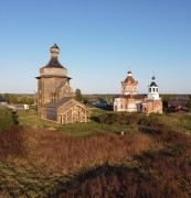 Храмовый комплекс. Церкви Николая Чудотворца и Димитрия Солунского, , Зачачье, Холмогорский район, Архангельская область