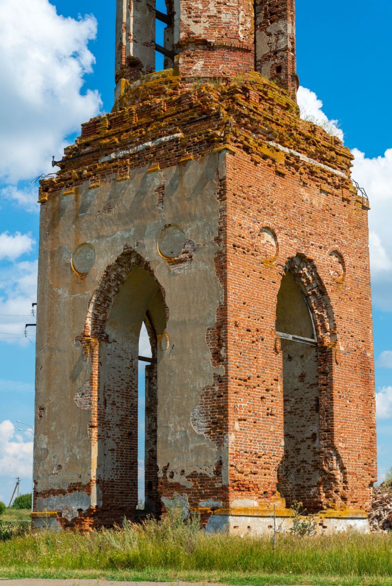 Колокольня церкви Казанской иконы Божией Матери, Мараса (Алексеевский район, Республика Татарстан). архитектурные детали