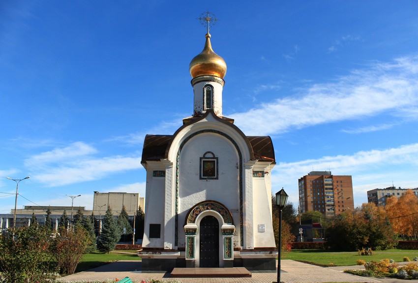 Тольятти. Часовня Рождества Христова. фасады, Западный фасад