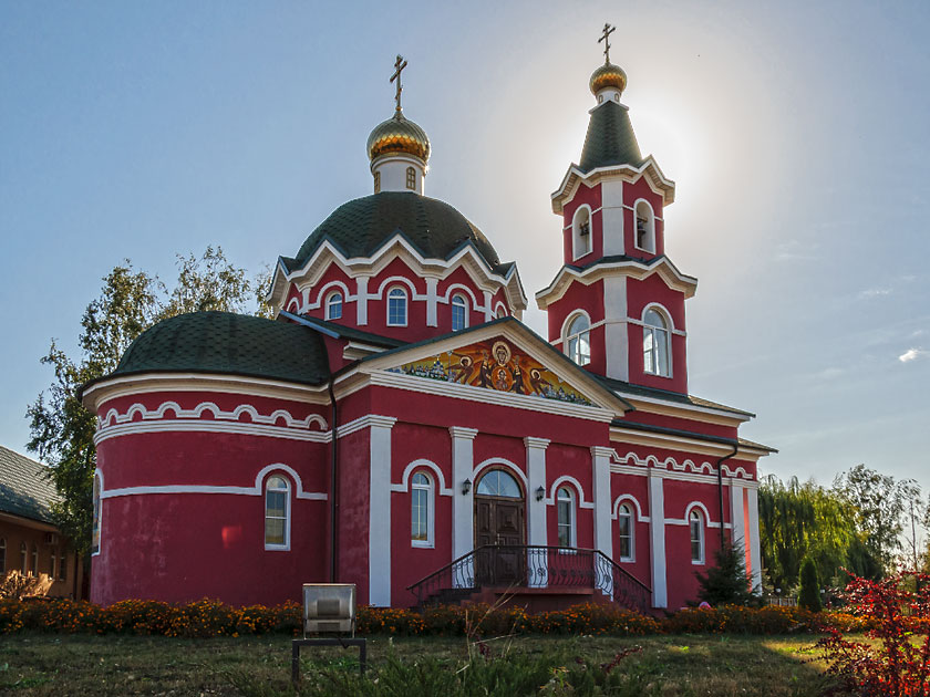Старое Хмелевое. Церковь Димитрия Солунского. фасады
