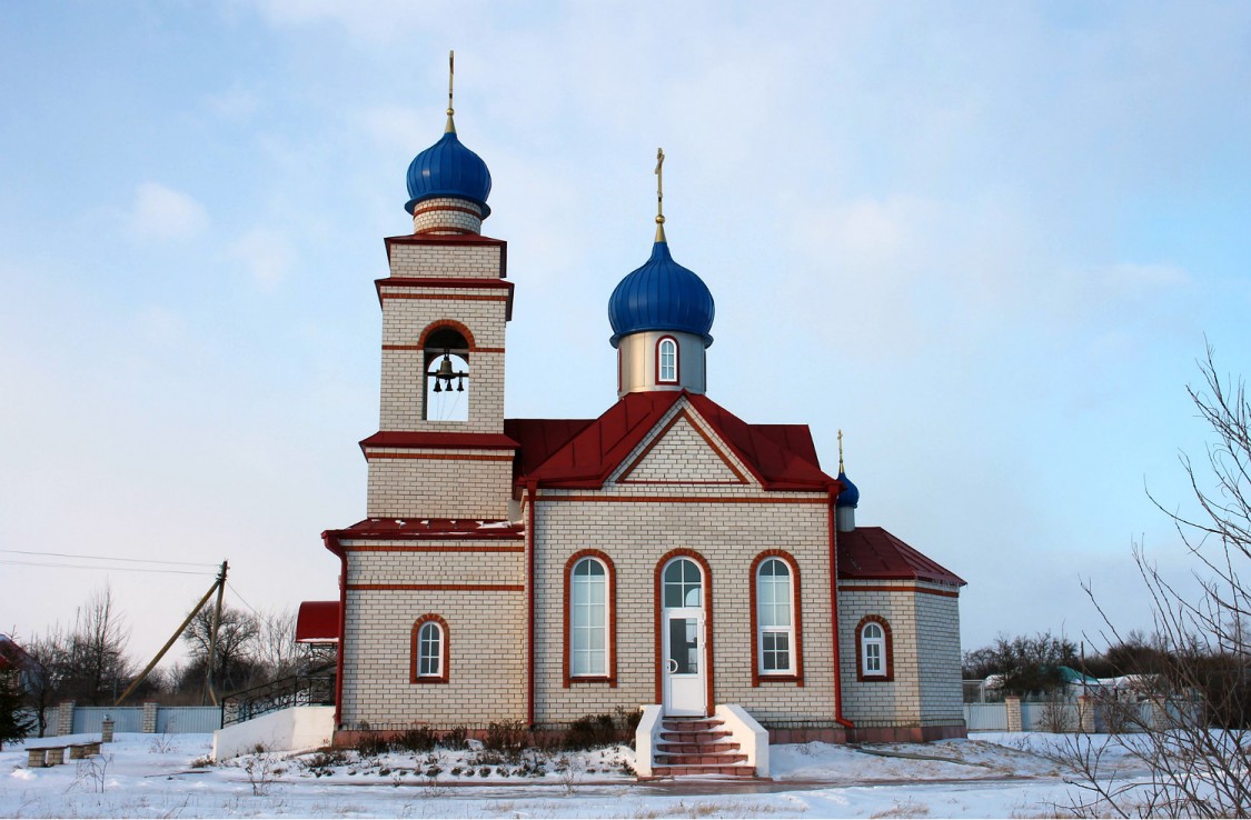 Церковь Михаила Архангела, Новосильское (Тербунский район, Липецкая область). фасады, вид с юга