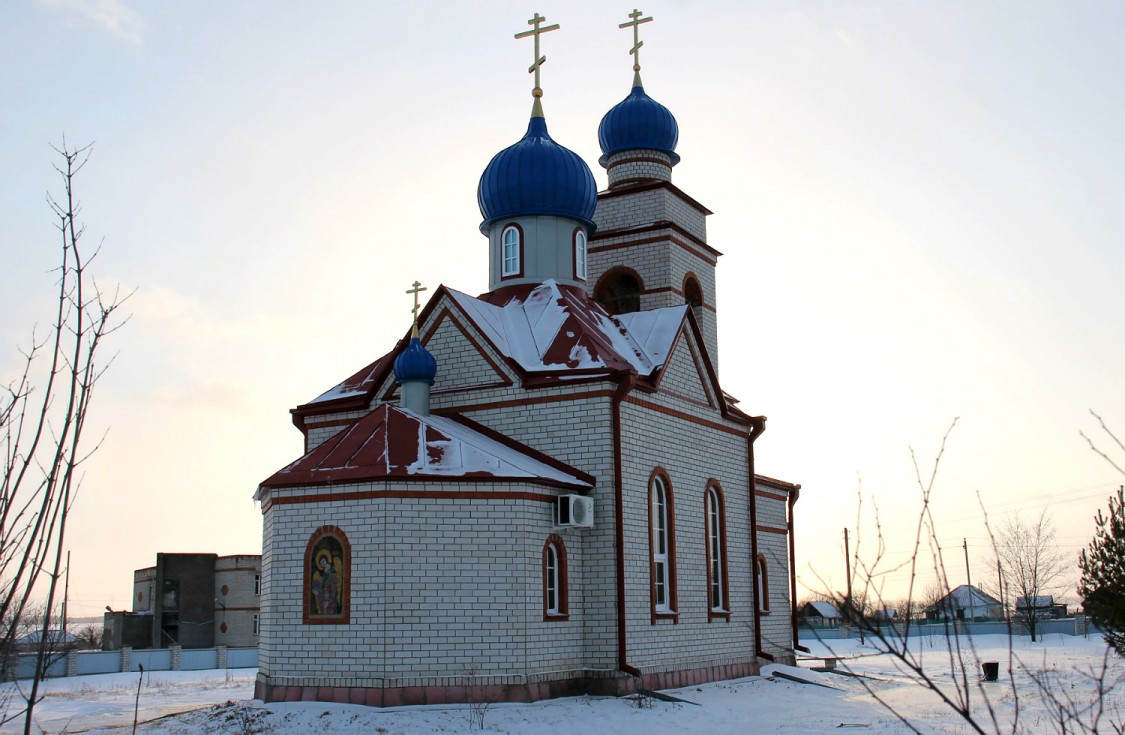 Церковь Михаила Архангела, Новосильское (Тербунский район, Липецкая область). фасады, вид с северо-востока