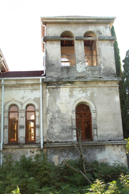Церковь Марии Магдалины, Бамбора (Абхазия, Прочие страны). архитектурные детали, Колокольня, вид с севера