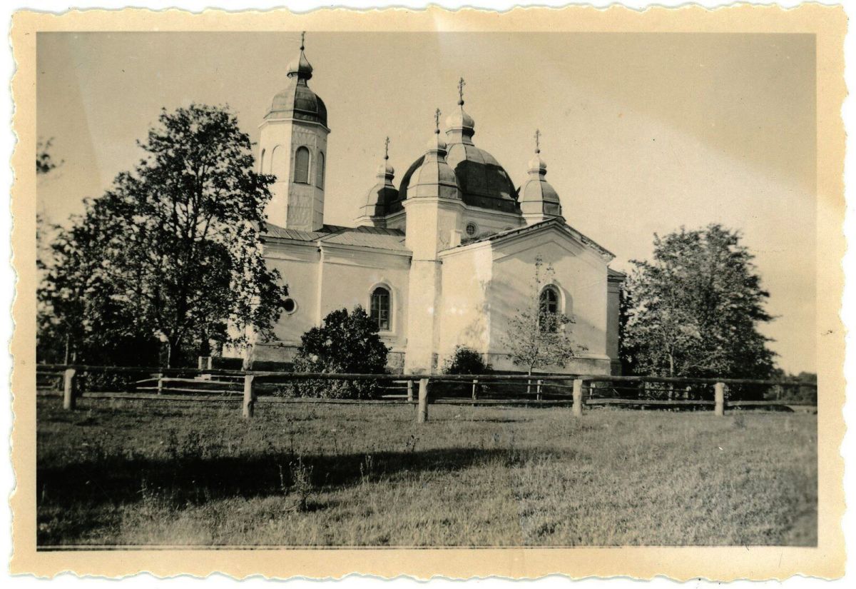 Лейзи. Церковь Ольги равноапостольной. архивная фотография, Фото 1941 г. с аукциона e-bay.de