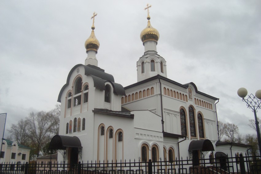 Кафедральный собор Благовещения Пресвятой Богородицы, Биробиджан (Биробиджан, город, Еврейская автономная область). фасады